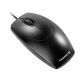 WHEELMOUSE OPTICAL Corded Mouse, Black, PS2/USB